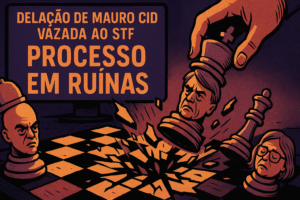 Delação de Mauro Cid vazada ao STF
